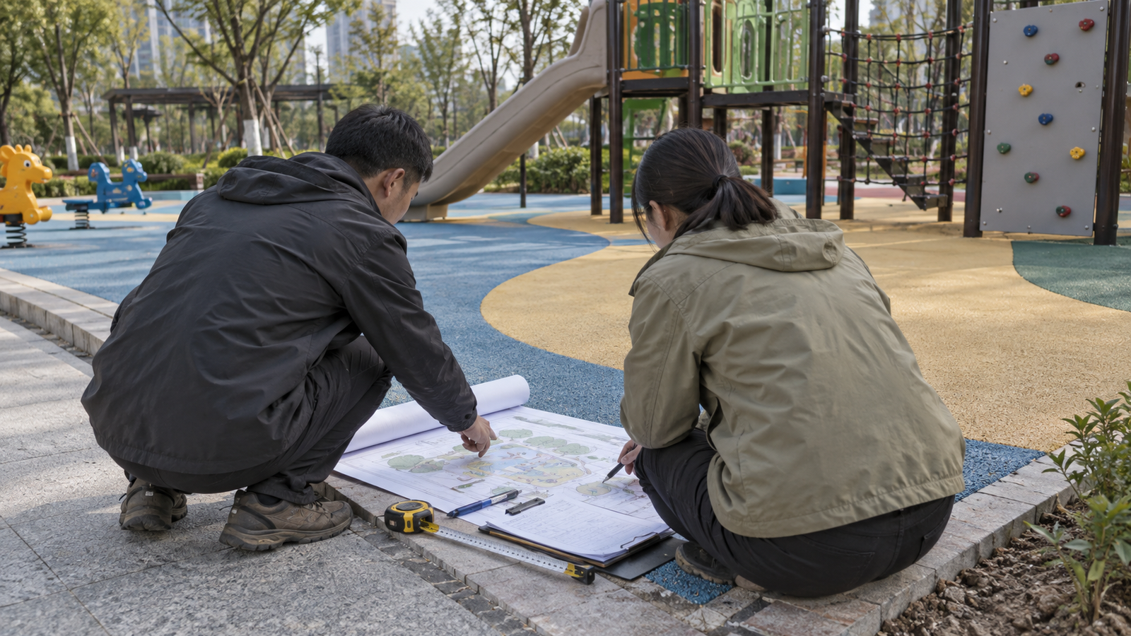 现场踏勘记录与采购意向草案并排复核